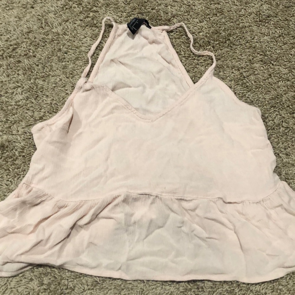 Pink crop top from Forever 21